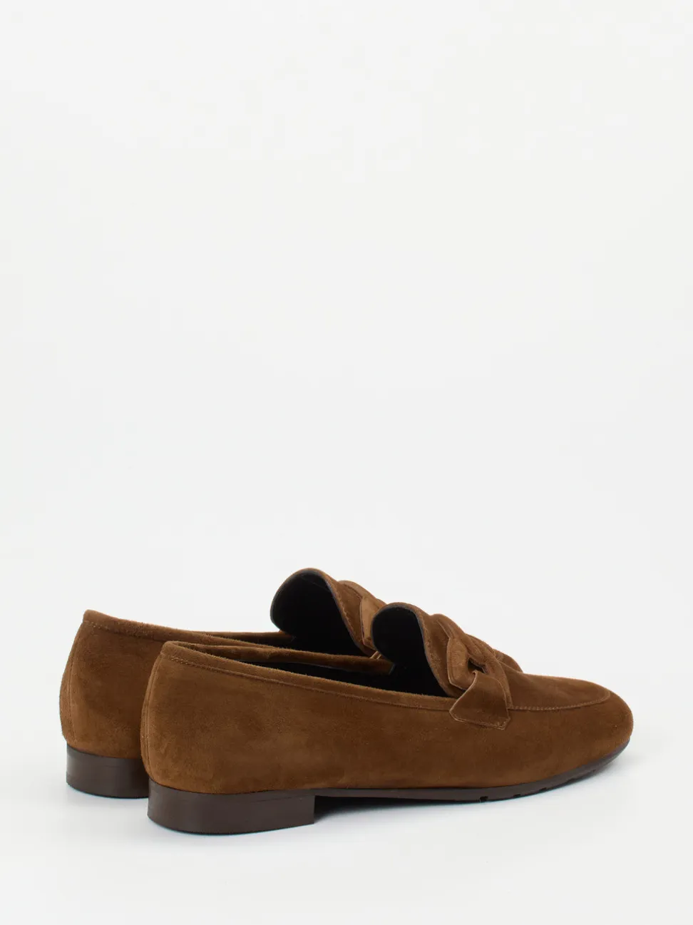Mannori – Loafer aus Veloursleder in Braun