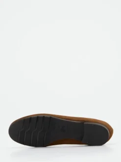 Mannori – Loafer aus Veloursleder in Braun