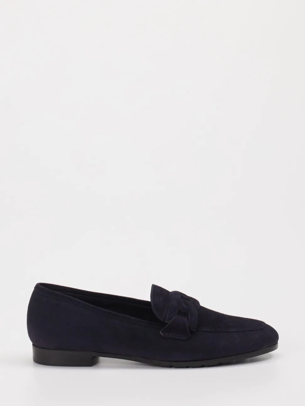 Mannori – Loafer aus Veloursleder in Dunkelblau