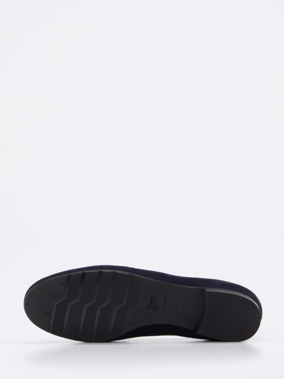 Mannori – Loafer aus Veloursleder in Dunkelblau