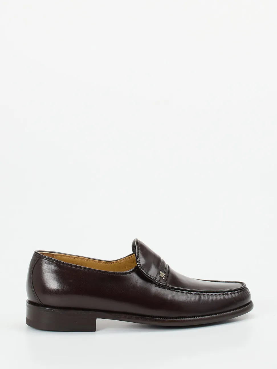 Mannori – Loafer aus Ziegenleder Dunkelbraun