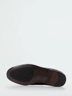 Mannori – Loafer aus Ziegenleder Dunkelbraun