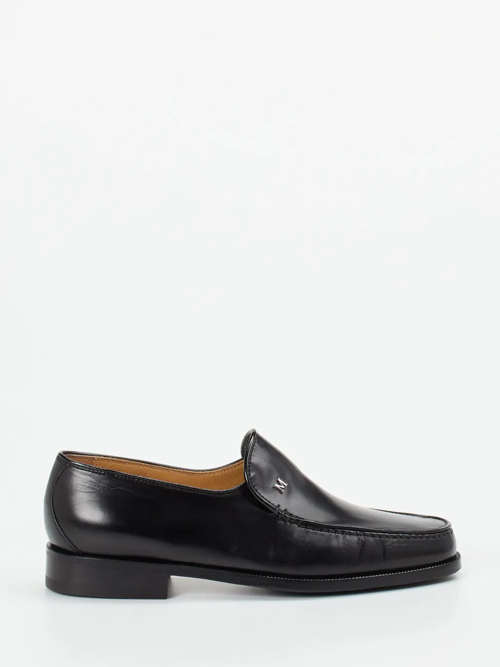 Mannori – Loafer aus Ziegenleder Schwarz