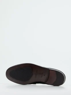 Mannori – Penny Loafer aus Hirschleder Schwarz
