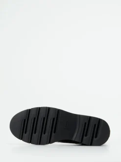 Mannori – Schnürboots aus Lackleder schwarz