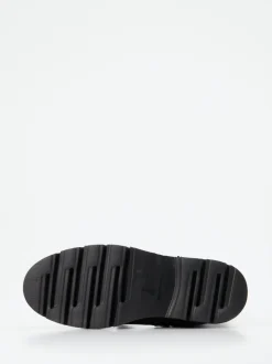 Mannori – Schnürboots aus Lammleder Schwarz