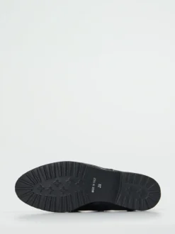 Mannori – Stiefelette aus Lackleder Schwarz