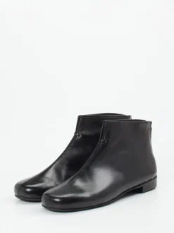 Mannori – Stiefelette aus Lammleder schwarz