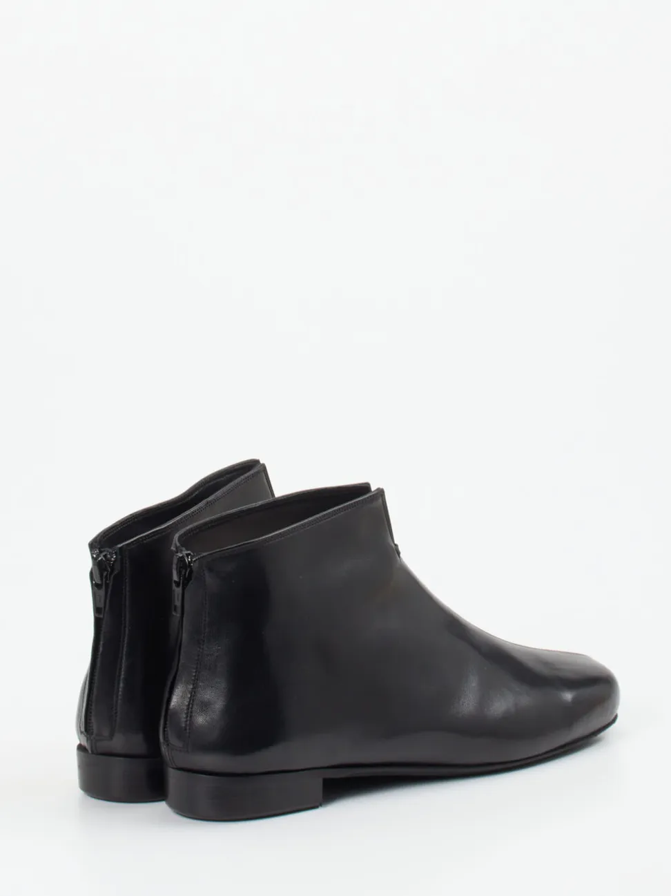Mannori – Stiefelette aus Lammleder schwarz