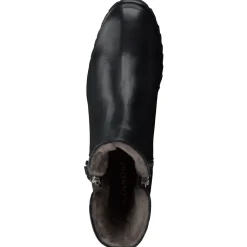 Mannori – Stiefelette aus Lammleder schwarz