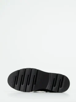 Mannori – Stiefelette aus Veloursleder Dunkelbraun