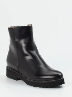 Mannori – Stiefelette aus Lammleder schwarz