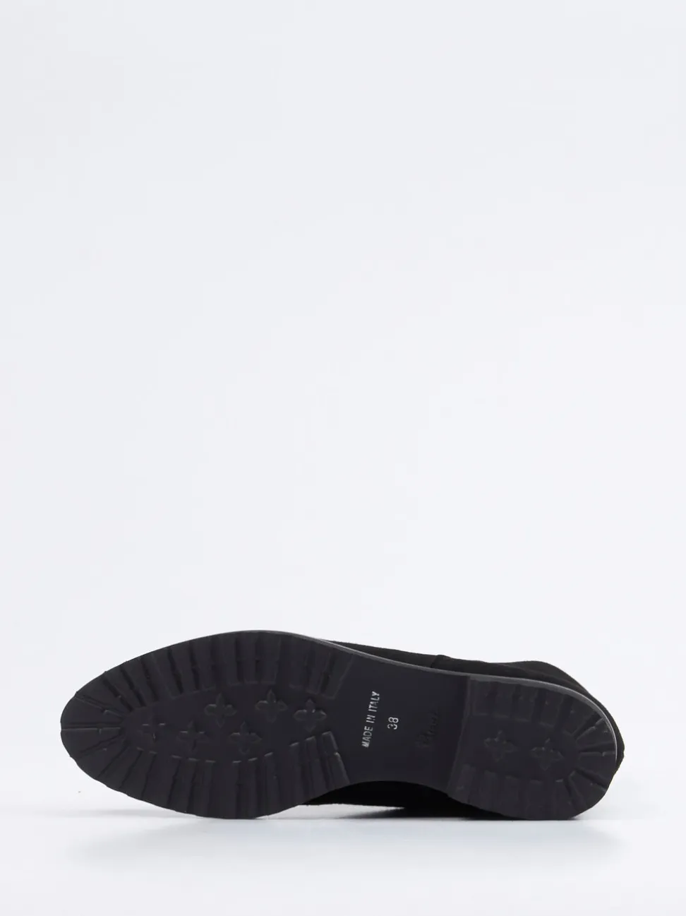 Mannori – Stiefeletten aus Veloursleder schwarz