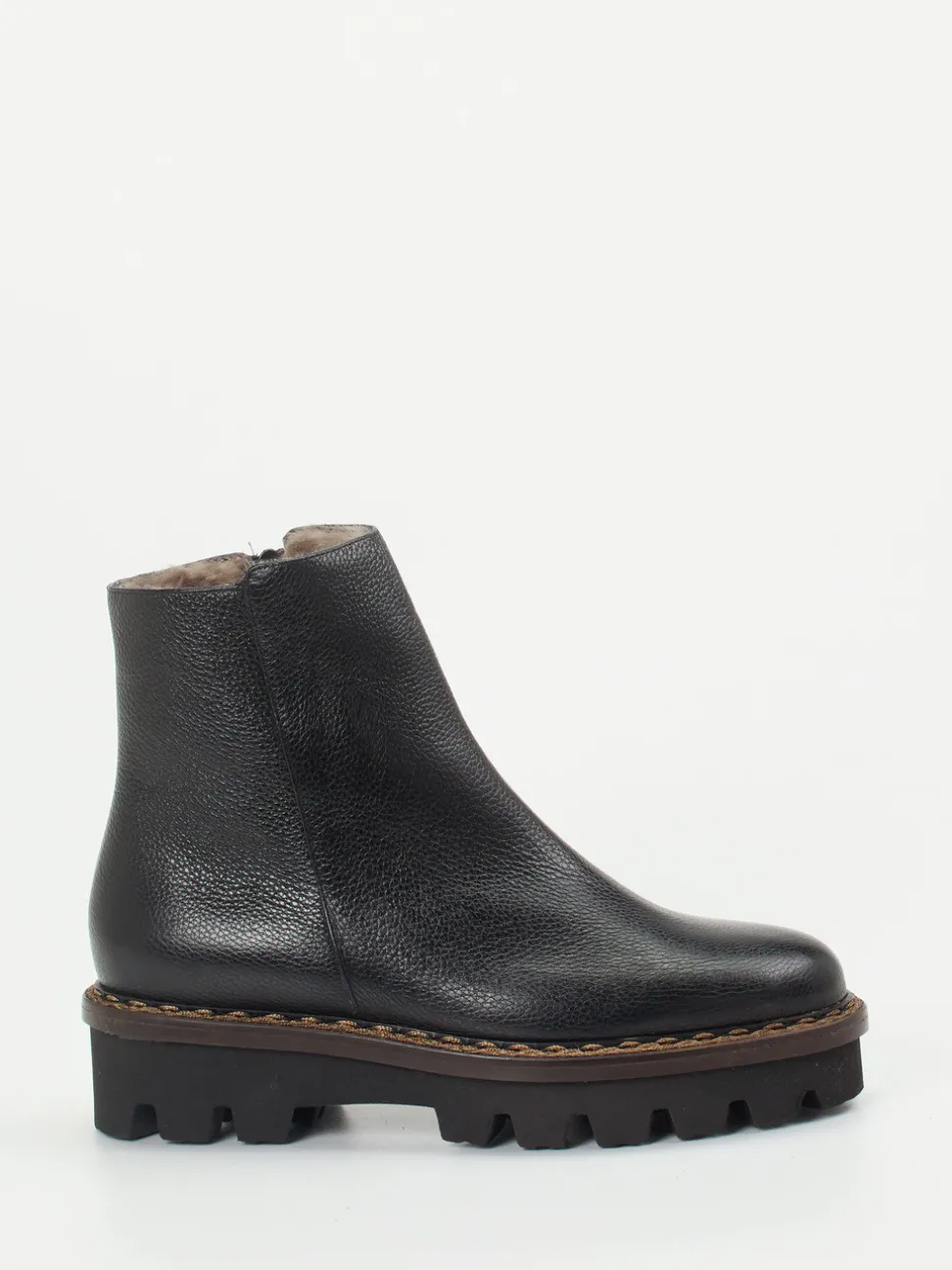Mannori – Stiefeletten aus Kalbleder Schwarz