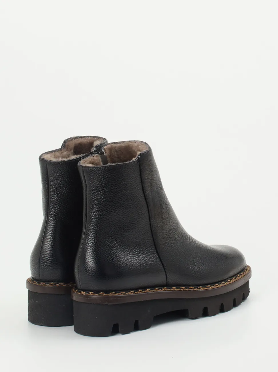 Mannori – Stiefeletten aus Kalbleder Schwarz