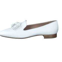 Mannori – Tassel-Loafer aus Kalbleder weiß