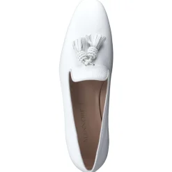 Mannori – Tassel-Loafer aus Kalbleder weiß