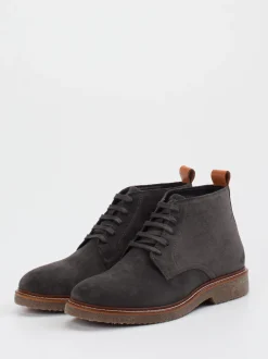 Marc O'Polo – Desert Boots aus Veloursleder grau