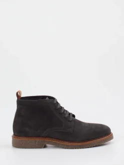 Marc O'Polo – Desert Boots aus Veloursleder grau