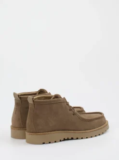 Marc O'Polo – Desert Boots aus Veloursleder sandbraun