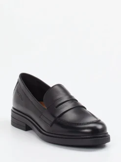 Marc O'Polo – Loafer aus Lammleder in Schwarz