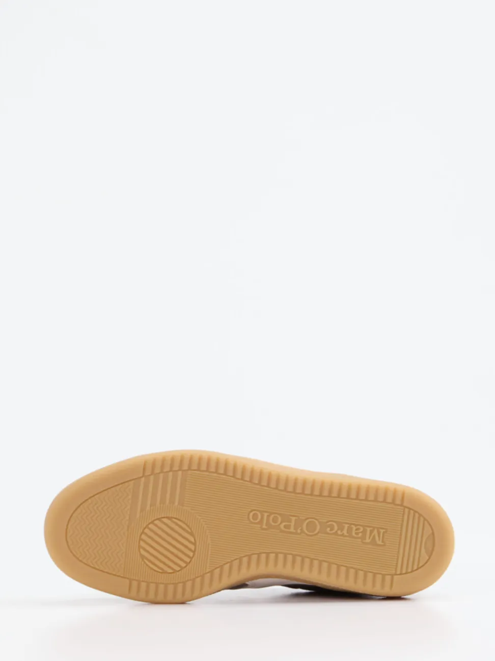 Marc O'Polo – Retro-Sneaker aus Veloursleder grau