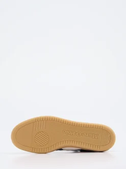 Marc O'Polo – Retro-Sneaker aus Veloursleder Jeansblau