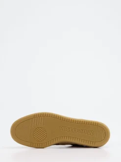 Marc O'Polo – Retro-Sneaker aus Veloursleder olivgrün