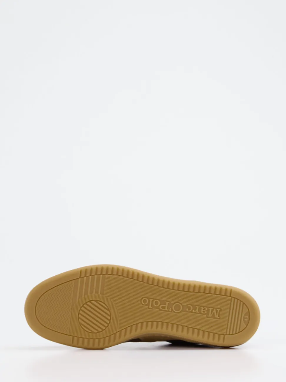 Marc O'Polo – Retro-Sneaker aus Veloursleder olivgrün