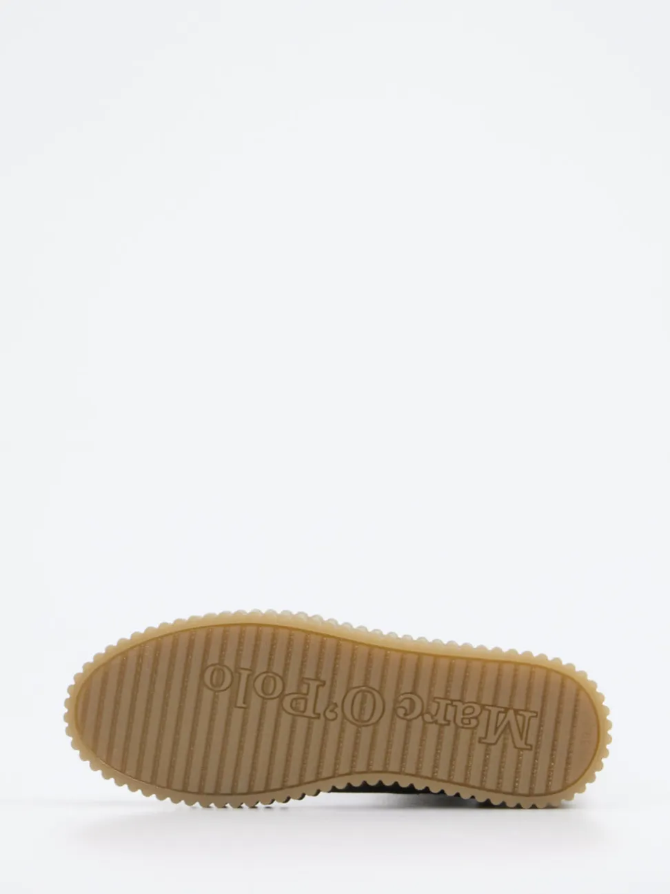 Marc O'Polo – Schnürboots aus Veloursleder Taupe