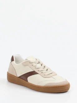 Marc O'Polo – Sneaker aus Glattleder und Veloursleder