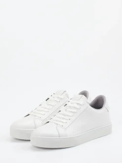 Marc O'Polo – Sneaker aus Glattleder in Offwhite