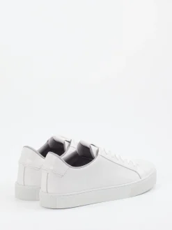 Marc O'Polo – Sneaker aus Glattleder in Offwhite
