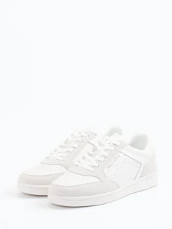 Marc O'Polo – Sneaker aus Kalbleder in Offwhite