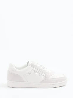 Marc O'Polo – Sneaker aus Kalbleder in Offwhite