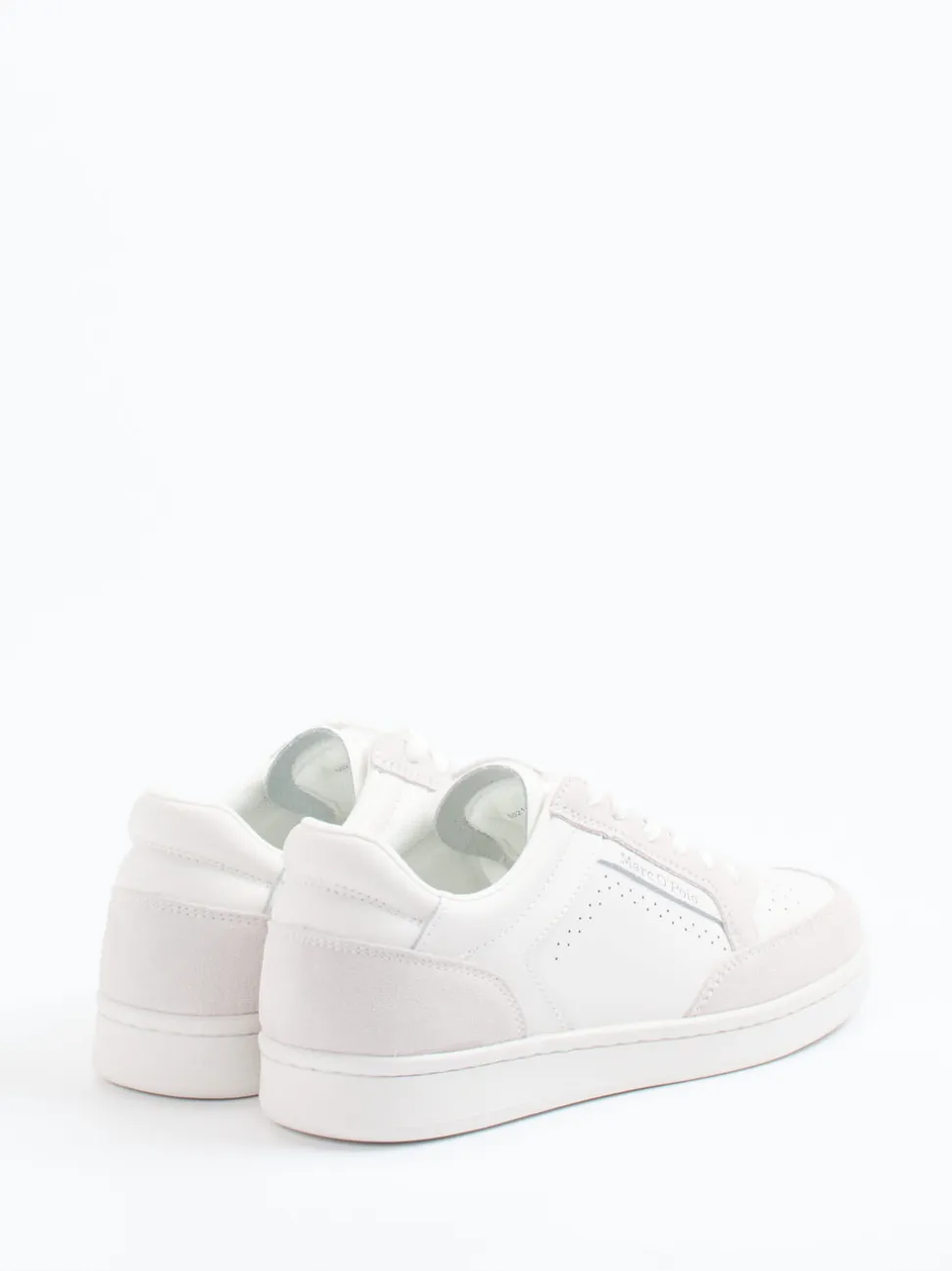 Marc O'Polo – Sneaker aus Kalbleder in Offwhite
