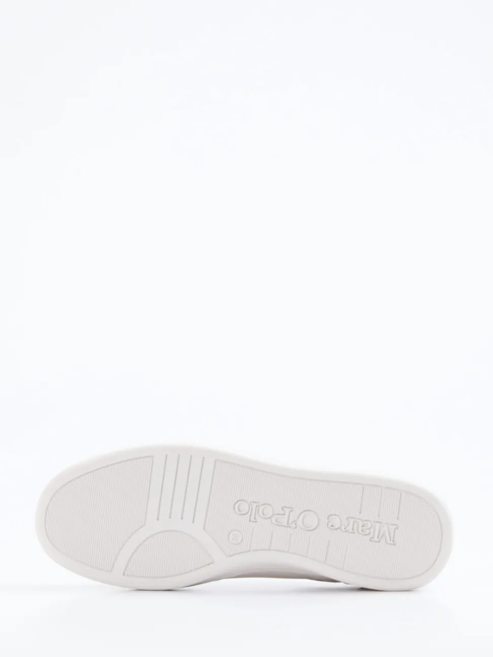 Marc O'Polo – Sneaker aus Kalbleder in Offwhite