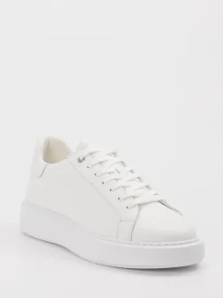 Marc O'Polo – Sneaker aus Kalbleder in Weiß