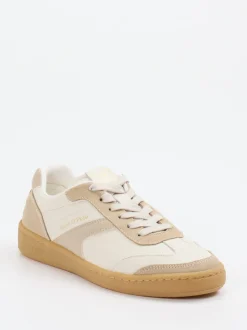 Marc O'Polo – Sneaker aus Kalbleder in Creme