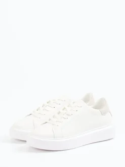 Marc O'Polo – Sneaker aus Leder in Offwhite
