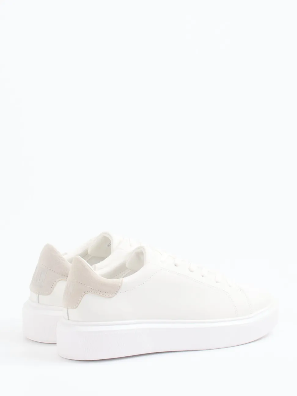 Marc O'Polo – Sneaker aus Leder in Offwhite