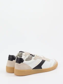Marc O'Polo – Sneaker aus Lammleder in Weiß