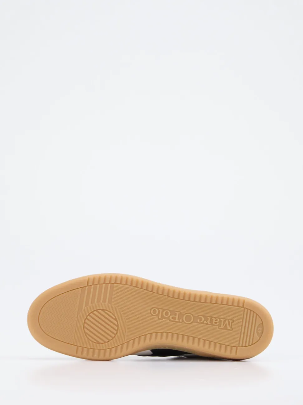 Marc O'Polo – Sneaker aus Lammleder in Weiß