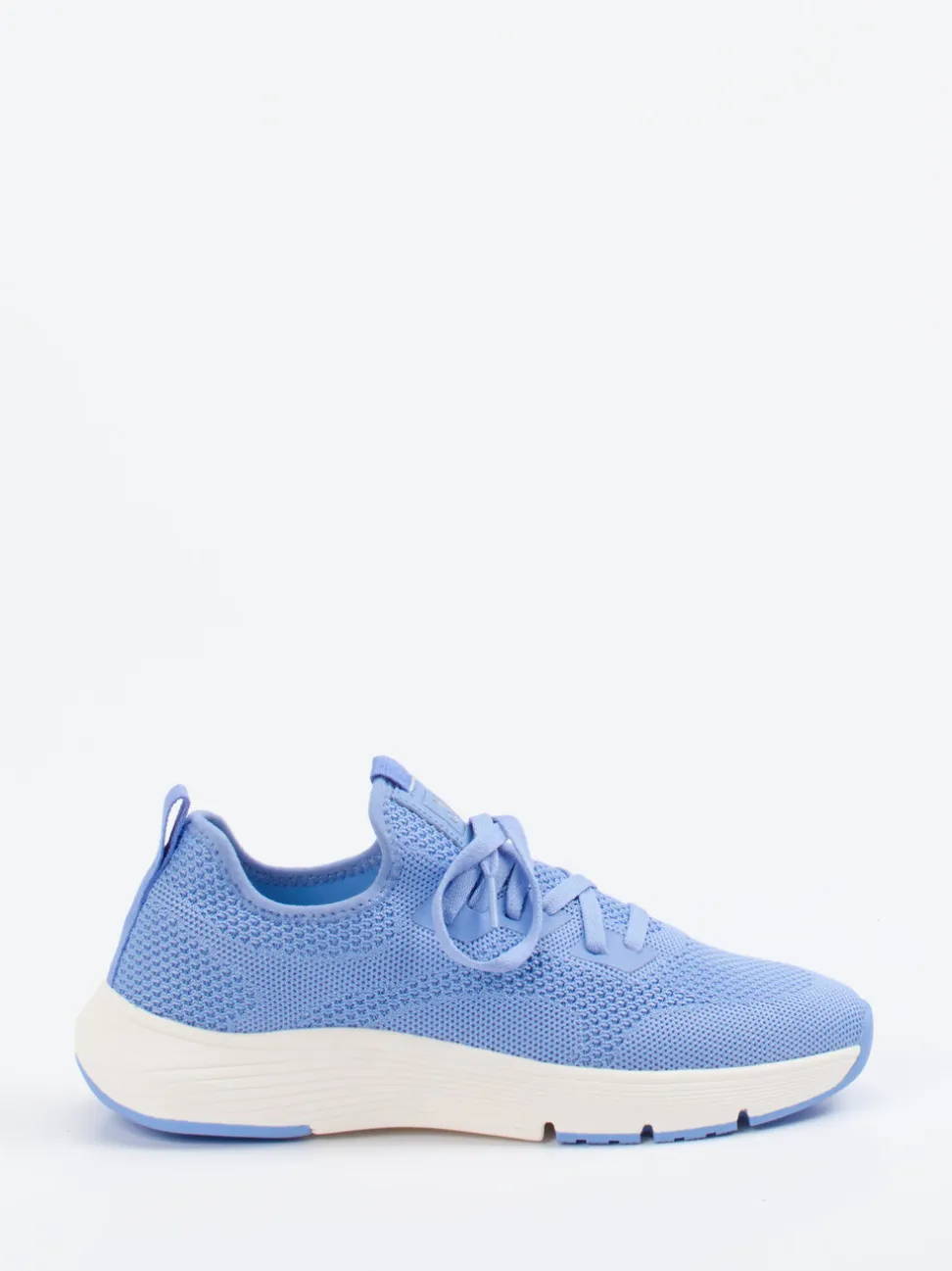 Marc O'Polo – Sneaker aus recyceltem Textil Hellblau
