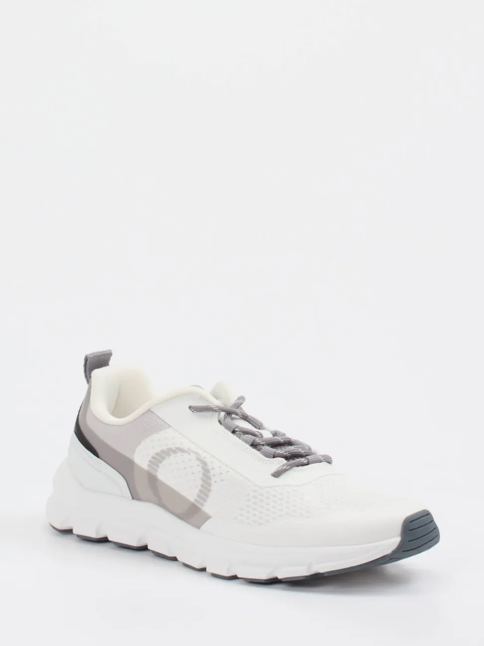 Marc O'Polo – Sneaker aus Textil in Off-White