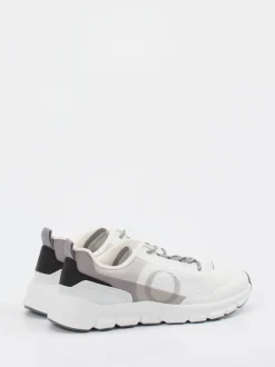 Marc O'Polo – Sneaker aus Textil in Off-White