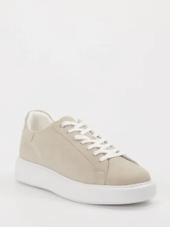 Marc O'Polo – Sneaker aus Veloursleder beigegrau