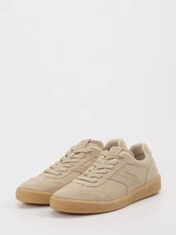 Marc O'Polo – Sneaker aus Veloursleder beige