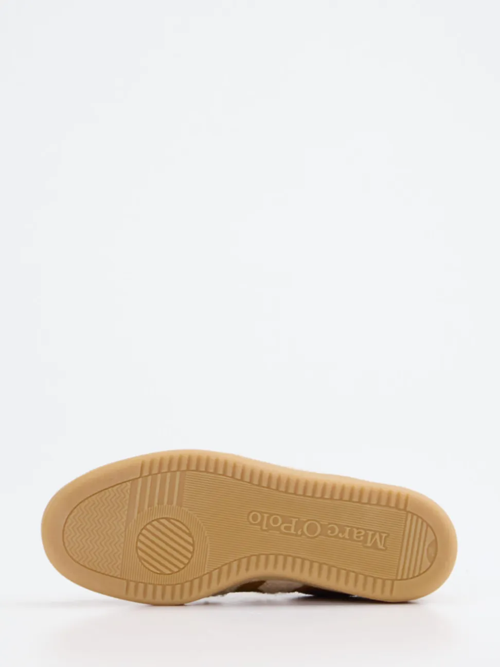 Marc O'Polo – Sneaker aus Veloursleder cognacbraun