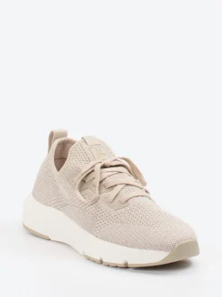 Marc O'Polo – Strick-Sneaker aus Textil in Beige